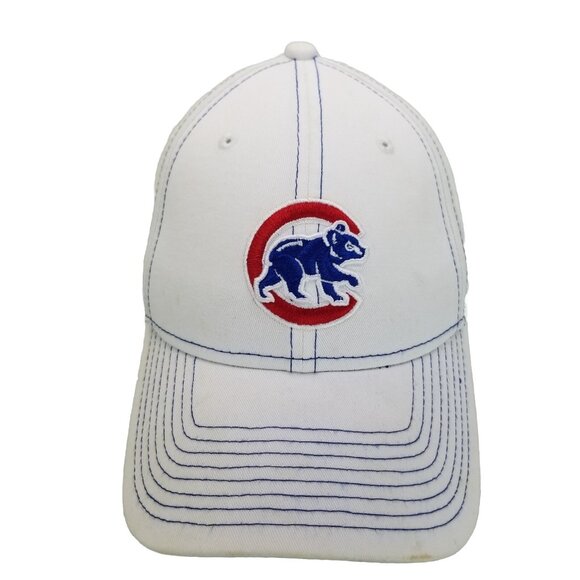 ✅New Era CHICAGO CUBS 9FORTY 940 White Snapback Hat OSFA Embroidered Logo MLB - Picture 2 of 13